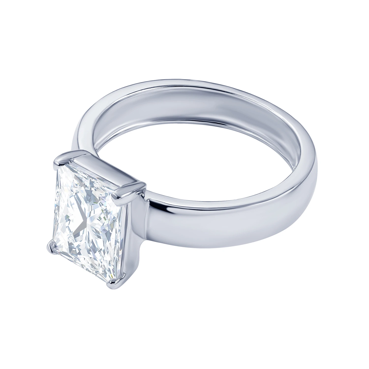 Серебряное кольцо Kelly с фианитом