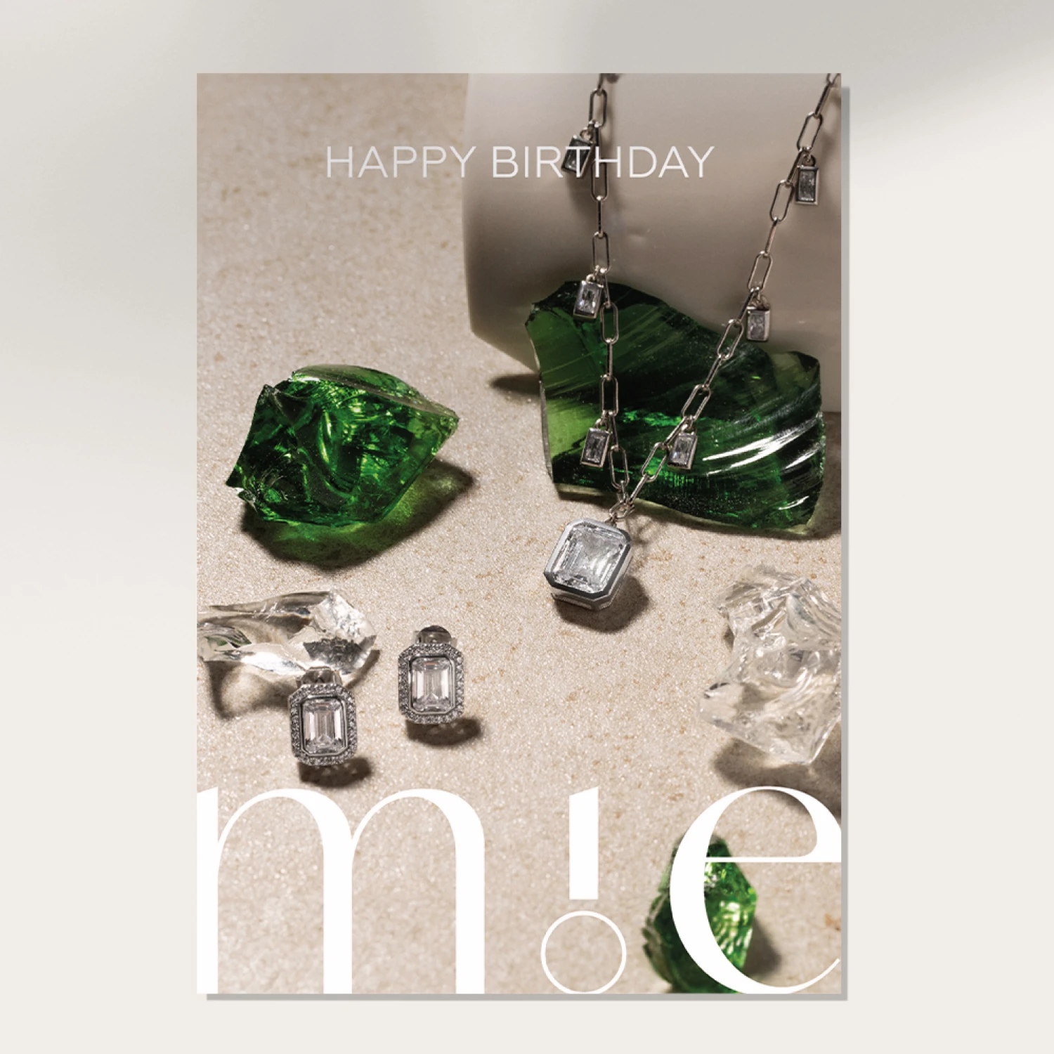 Открытка подарочная Midnight "Happy Birthday"