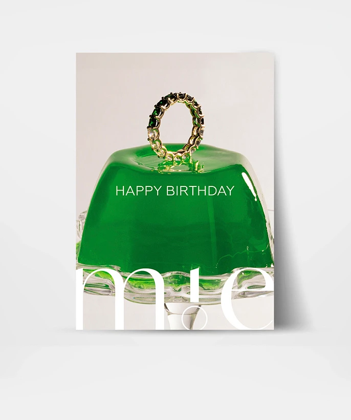 Открытка подарочная Elizabeth "Happy Birthday"