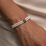 Браслет GALATEA из серебра с жемчугом